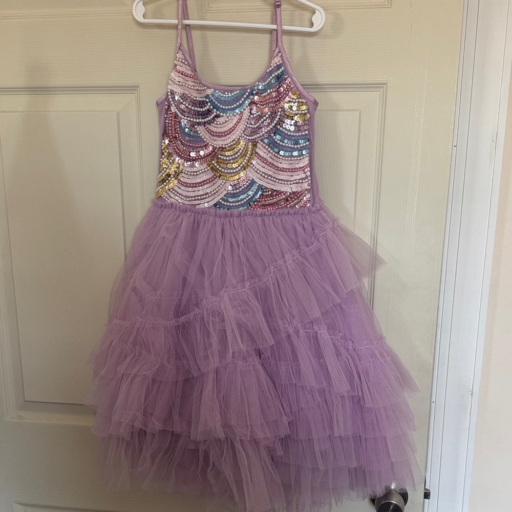 Tutu Du Monde Lavender Sequin Tulle Party Dress
